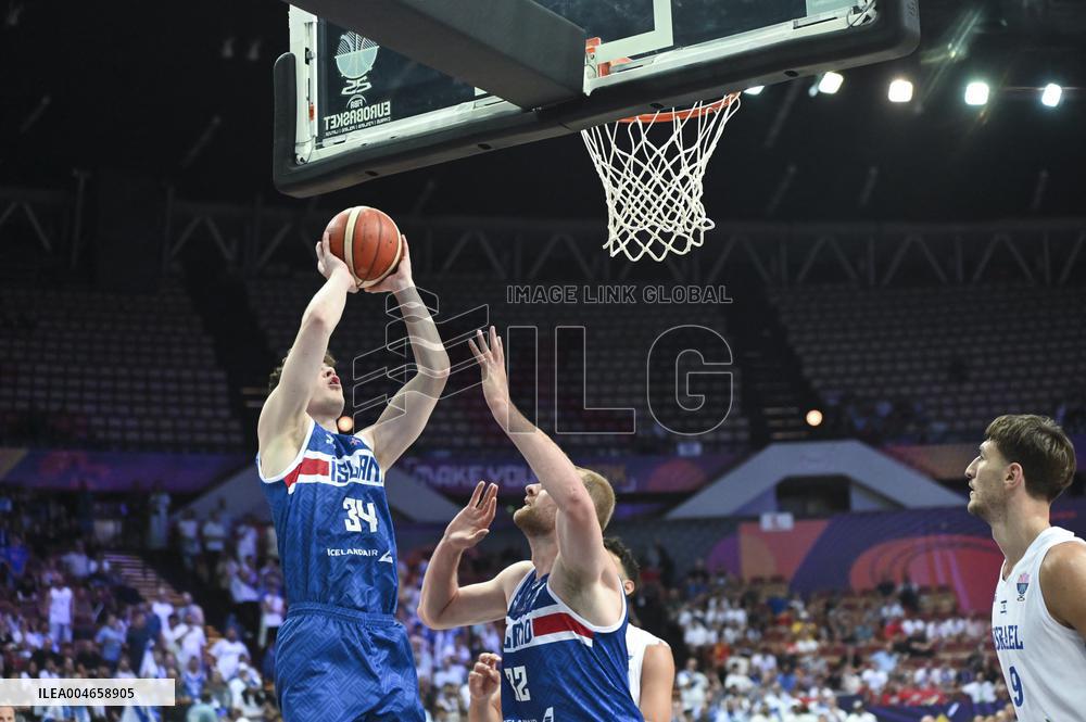BASKET - Basket Internazionali - FIBA EuroBasket 2025 Israel vs Iceland