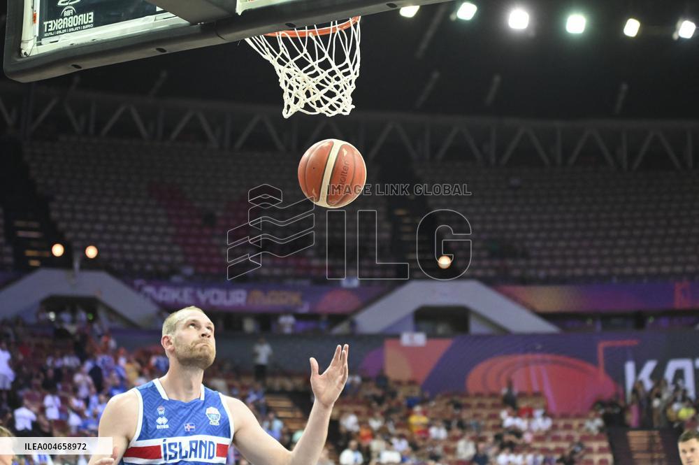 BASKET - Basket Internazionali - FIBA EuroBasket 2025 Israel vs Iceland