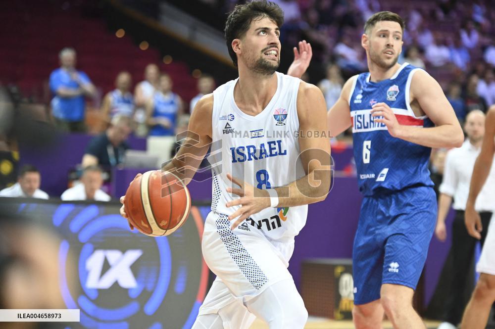 BASKET - Basket Internazionali - FIBA EuroBasket 2025 Israel vs Iceland
