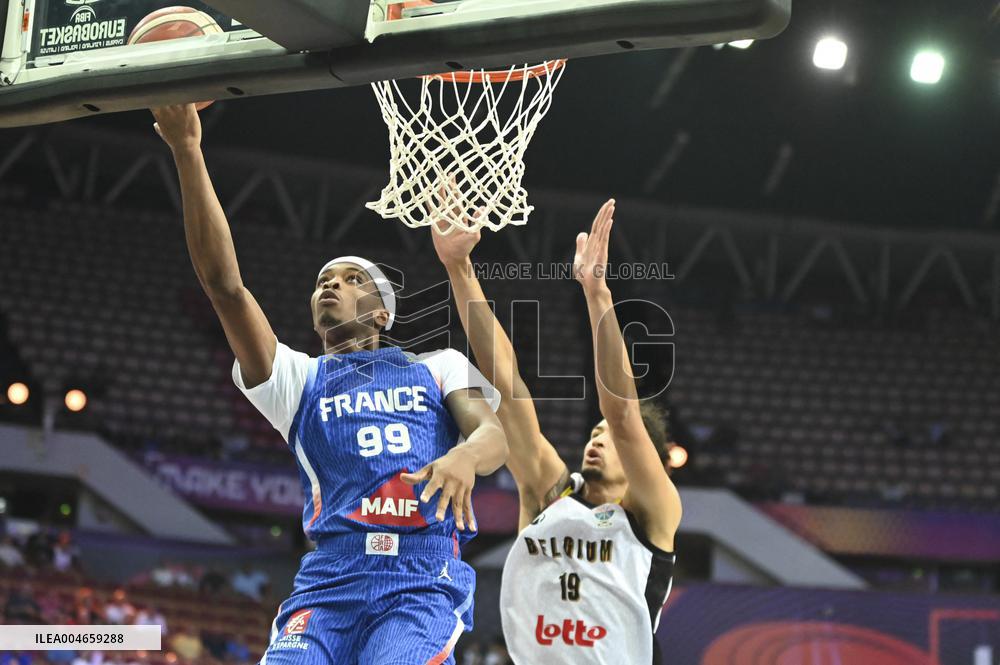 BASKET - Basket Internazionali - FIBA EuroBasket 2025 Belgium vs France