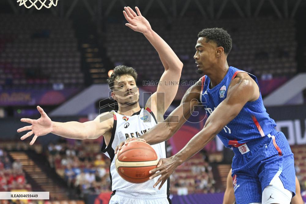 BASKET - Basket Internazionali - FIBA EuroBasket 2025 Belgium vs France