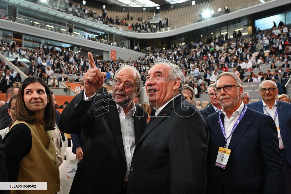 French PM Francois Bayrou at the REF 2025 in Paris FA