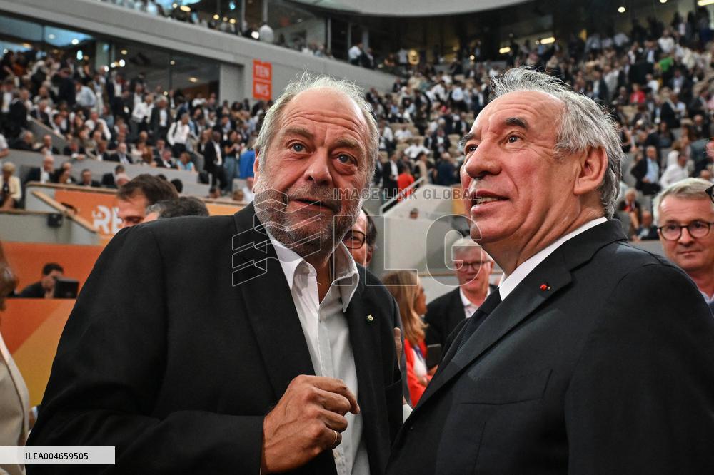 French PM Francois Bayrou at the REF 2025 in Paris FA