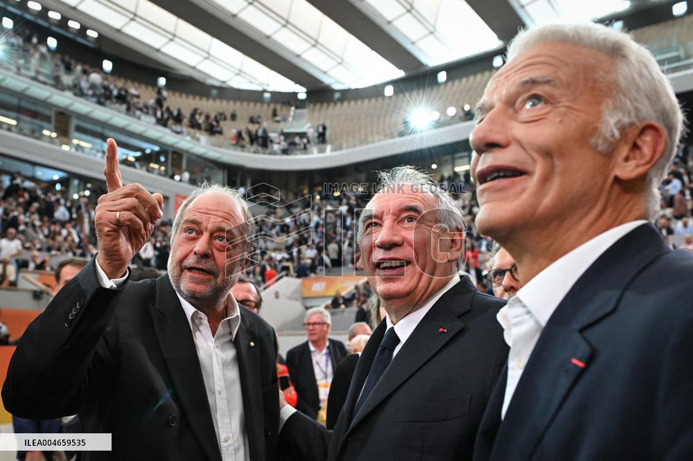 French PM Francois Bayrou at the REF 2025 in Paris FA