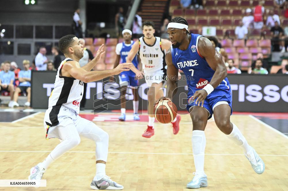 BASKET - Basket Internazionali - FIBA EuroBasket 2025 Belgium vs France