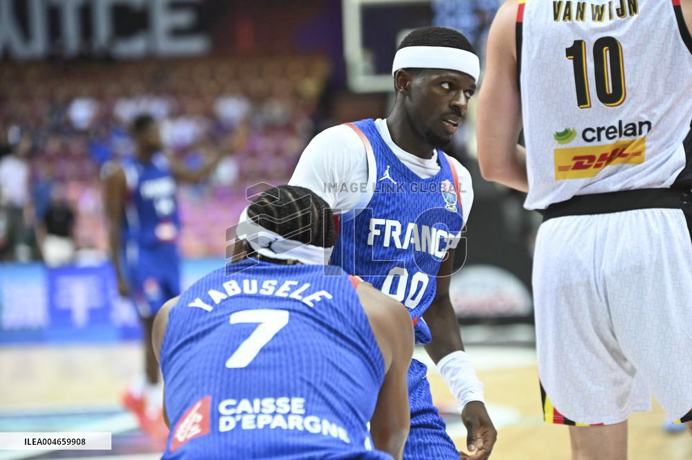 BASKET - Basket Internazionali - FIBA EuroBasket 2025 Belgium vs France