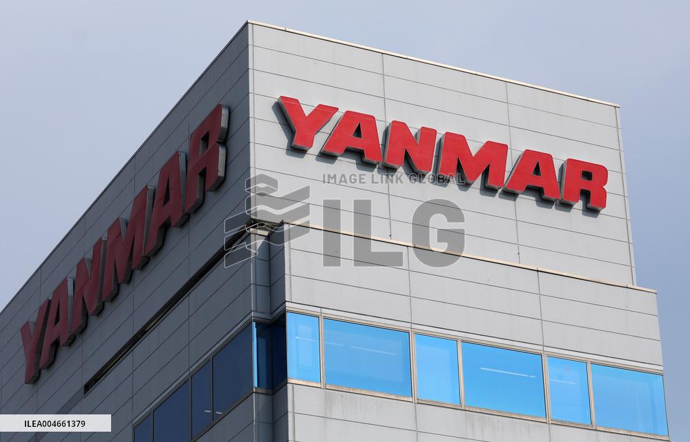 Yanmar signboard and logo