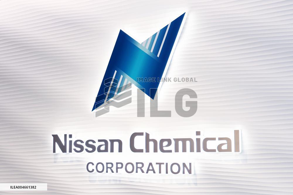 Nissan Chemical signboard and logo