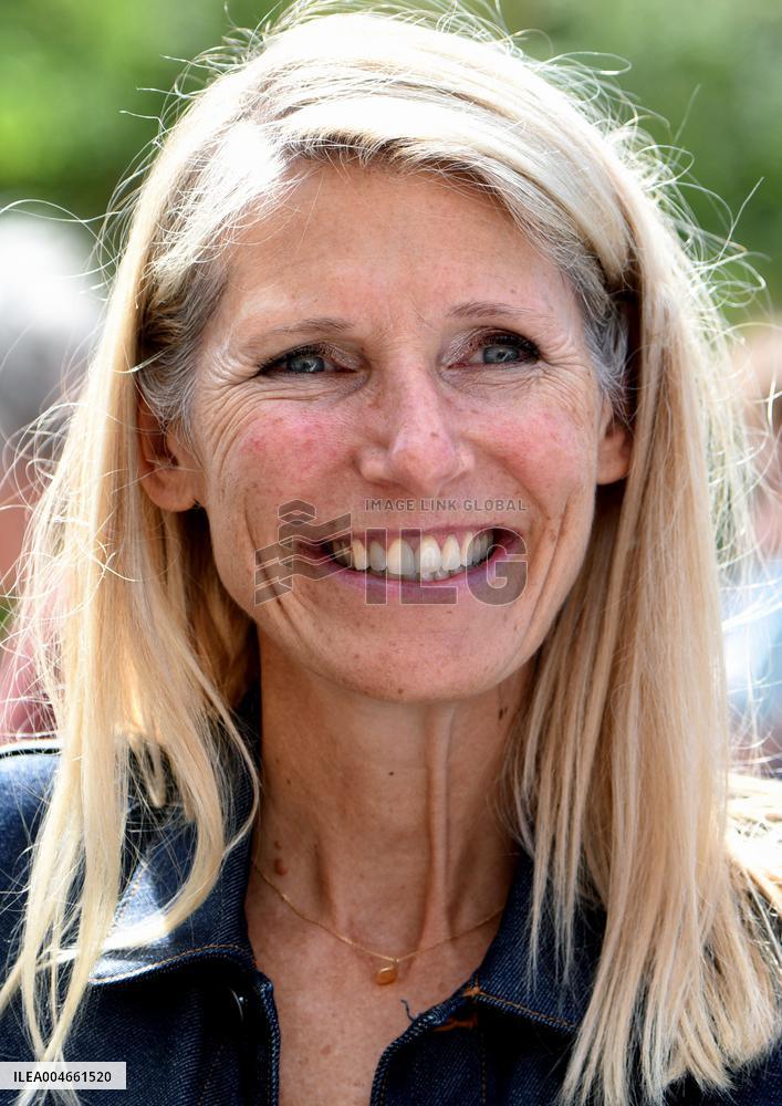 Marie Barsacq Marks First Anniversary At City Hall - Paris