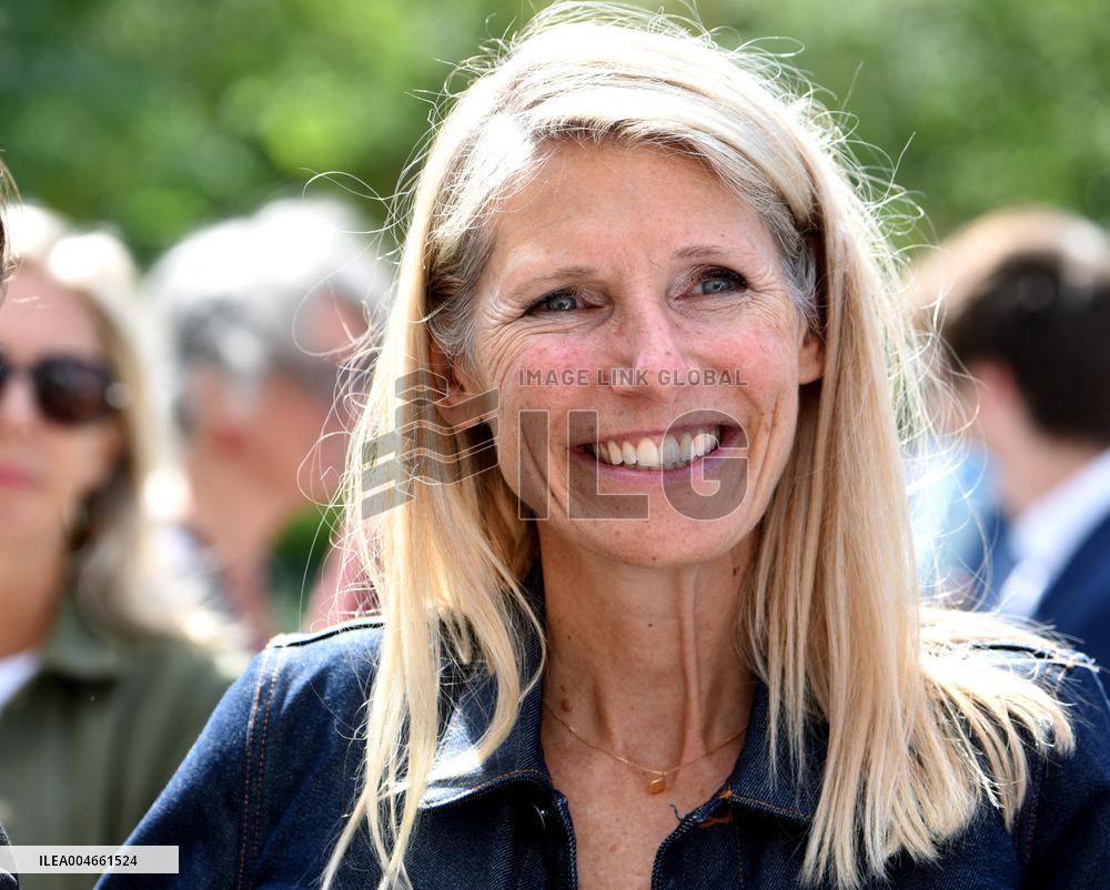 Marie Barsacq Marks First Anniversary At City Hall - Paris