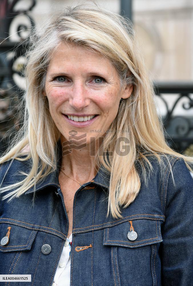 Marie Barsacq Marks First Anniversary At City Hall - Paris