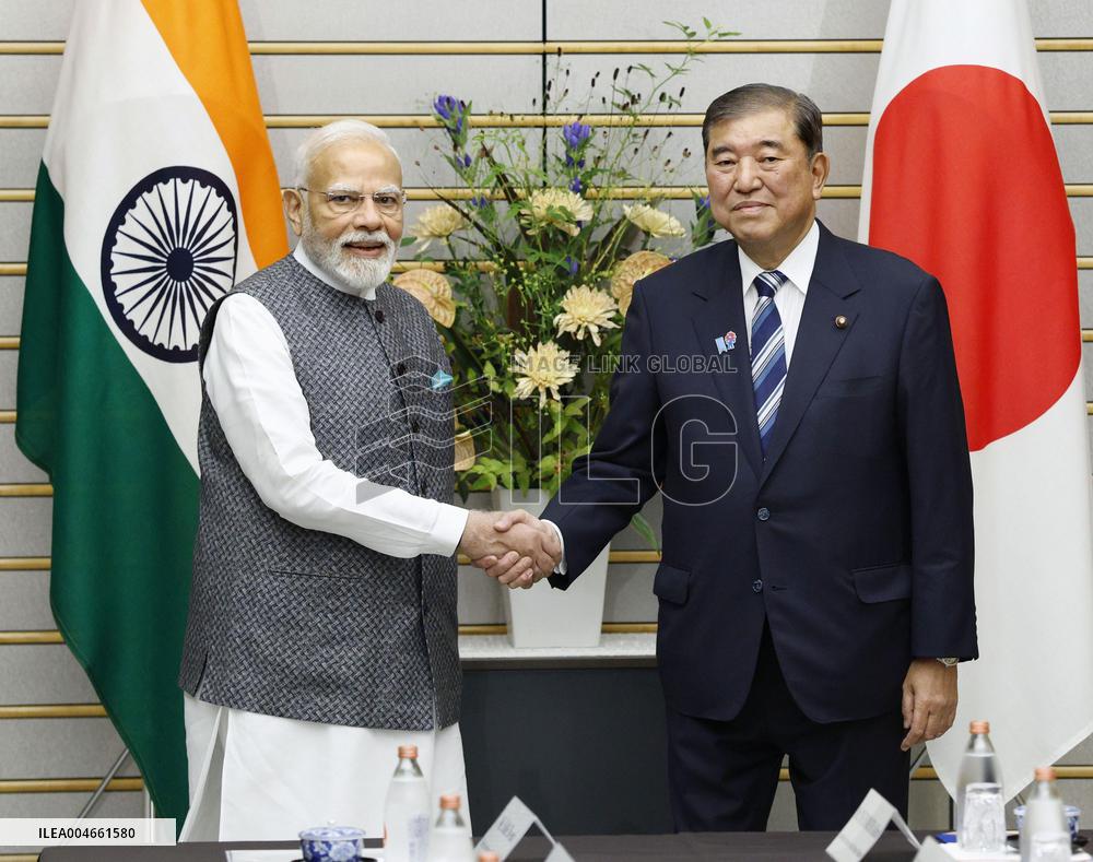 Japan-India talks