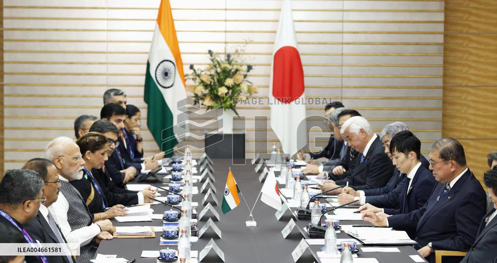 Japan-India talks