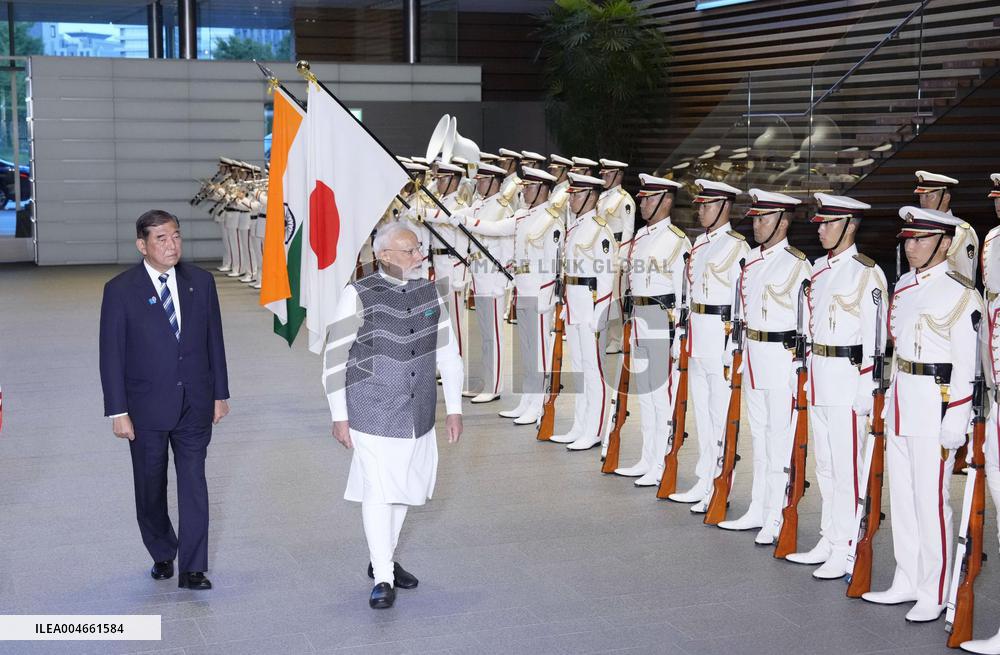 Japan-India talks