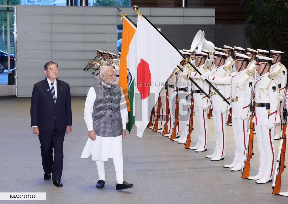 Japan-India talks