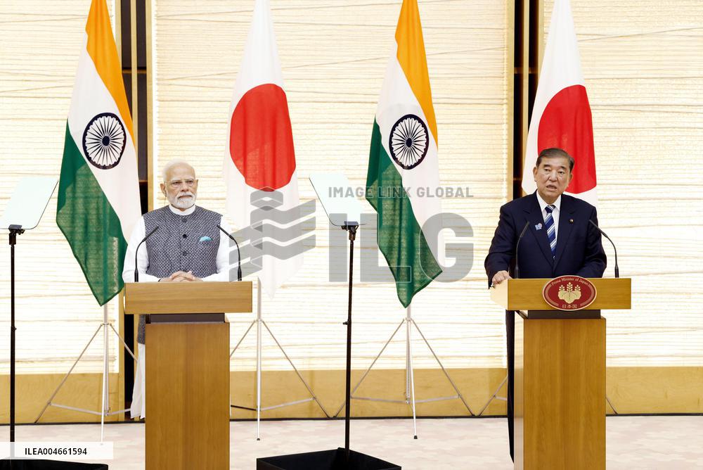 Japan-India talks