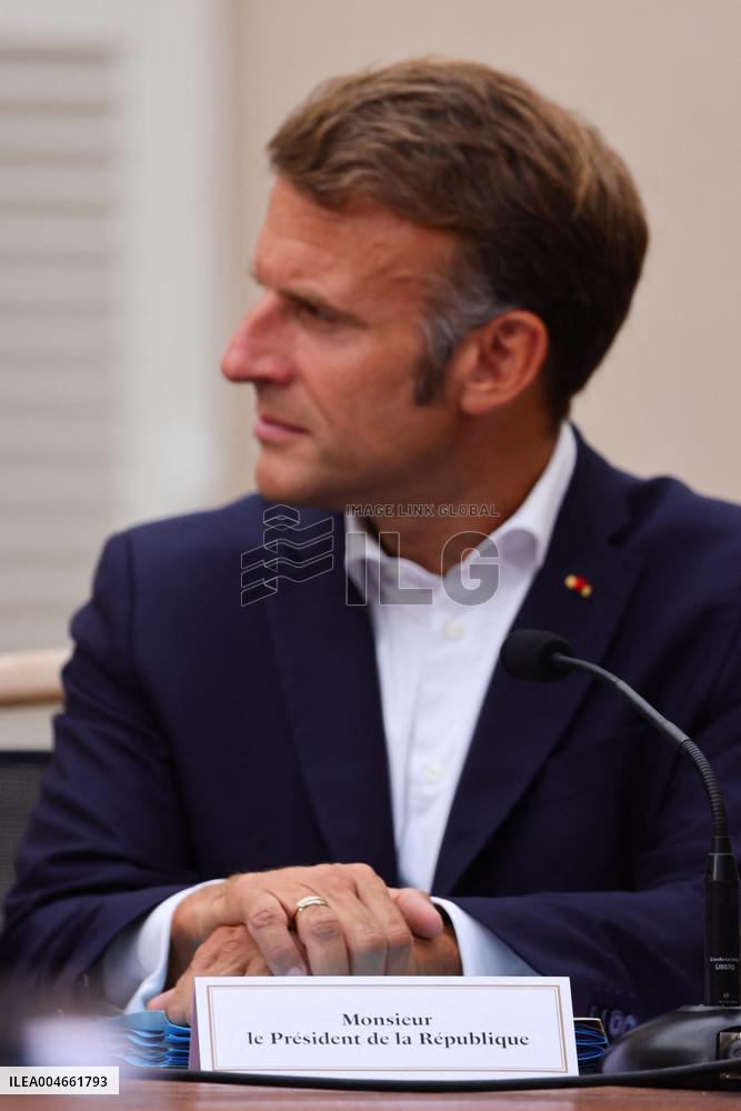 25th Franco-German Ministerial Council - Fort de Bregancon