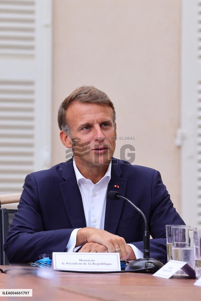 25th Franco-German Ministerial Council - Fort de Bregancon