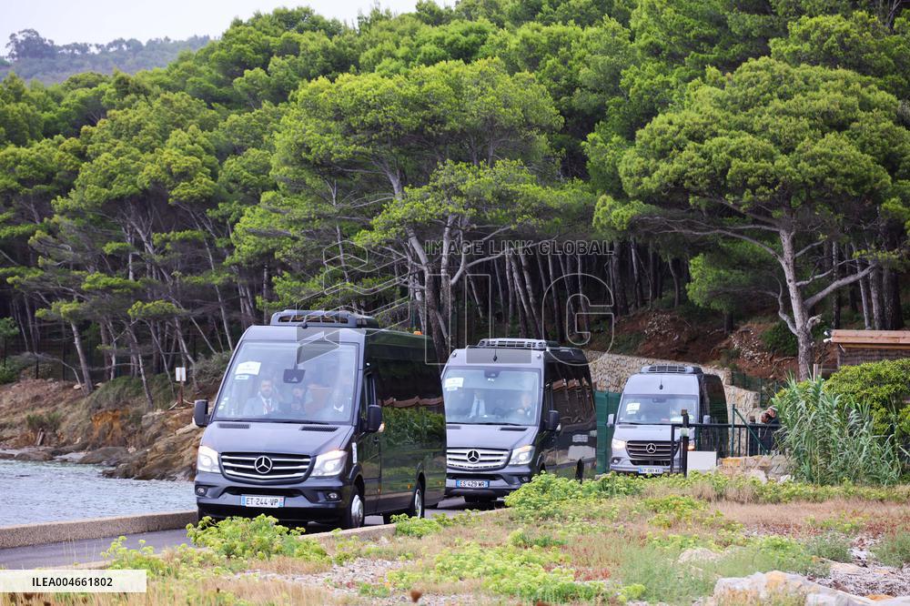 25th Franco-German Ministerial Council - Fort de Bregancon