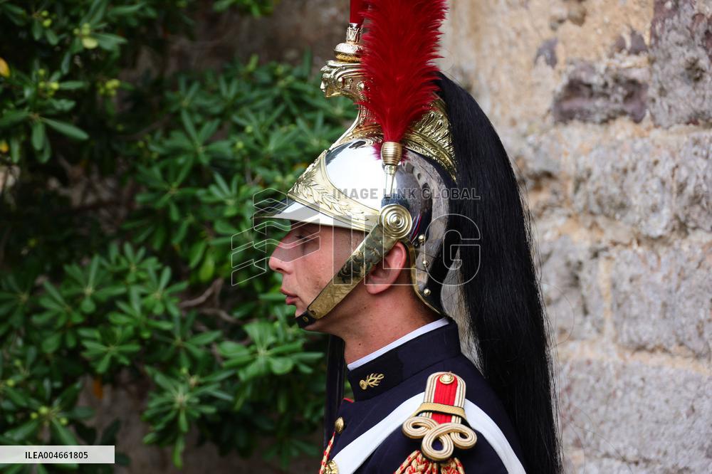 25th Franco-German Ministerial Council - Fort de Bregancon