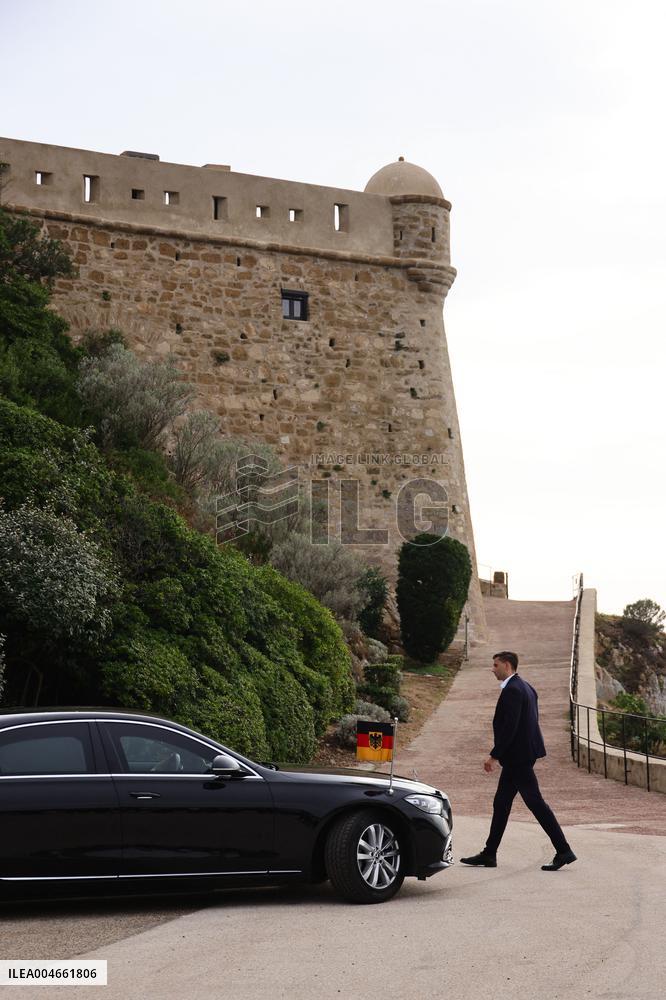 25th Franco-German Ministerial Council - Fort de Bregancon