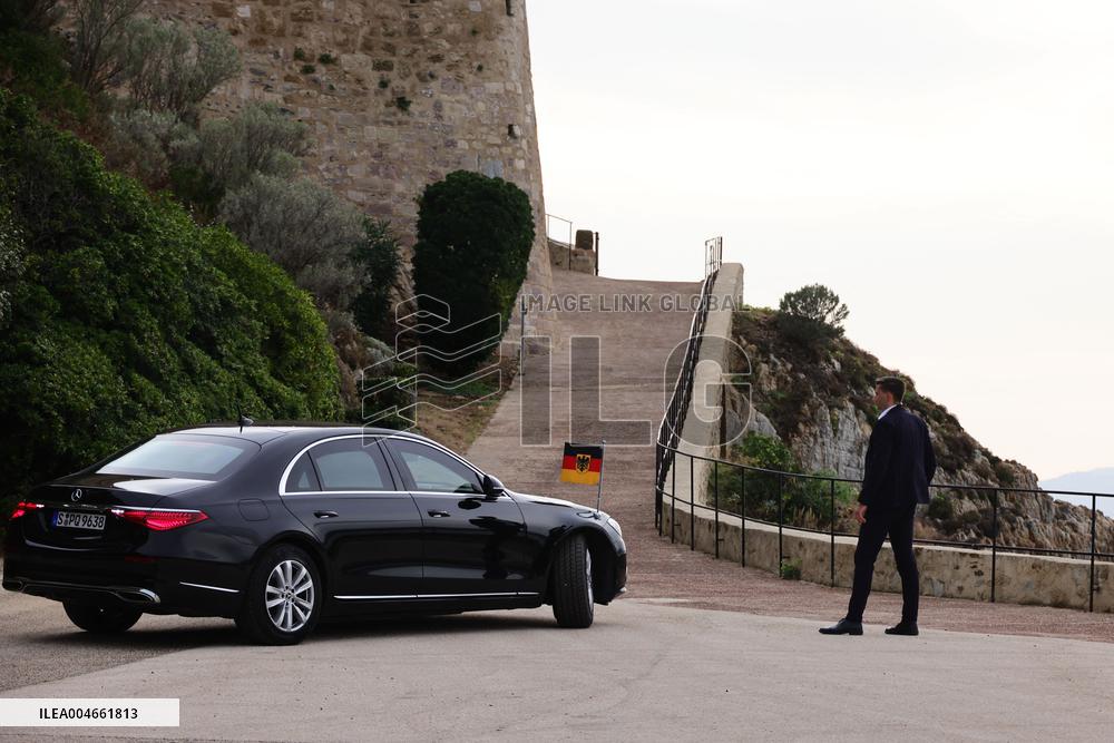 25th Franco-German Ministerial Council - Fort de Bregancon