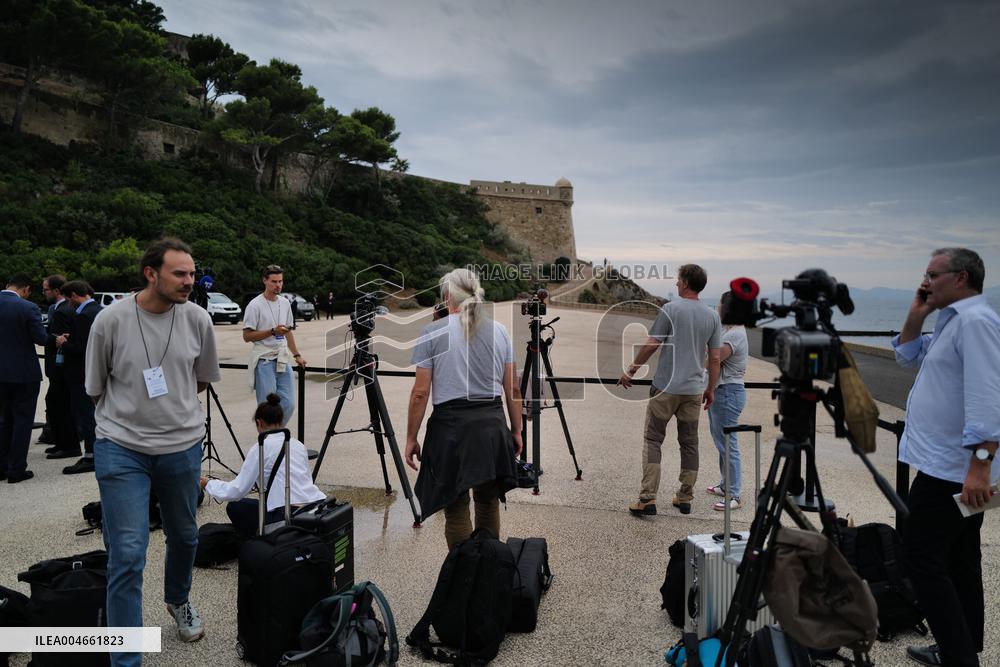 25th Franco-German Ministerial Council - Fort de Bregancon