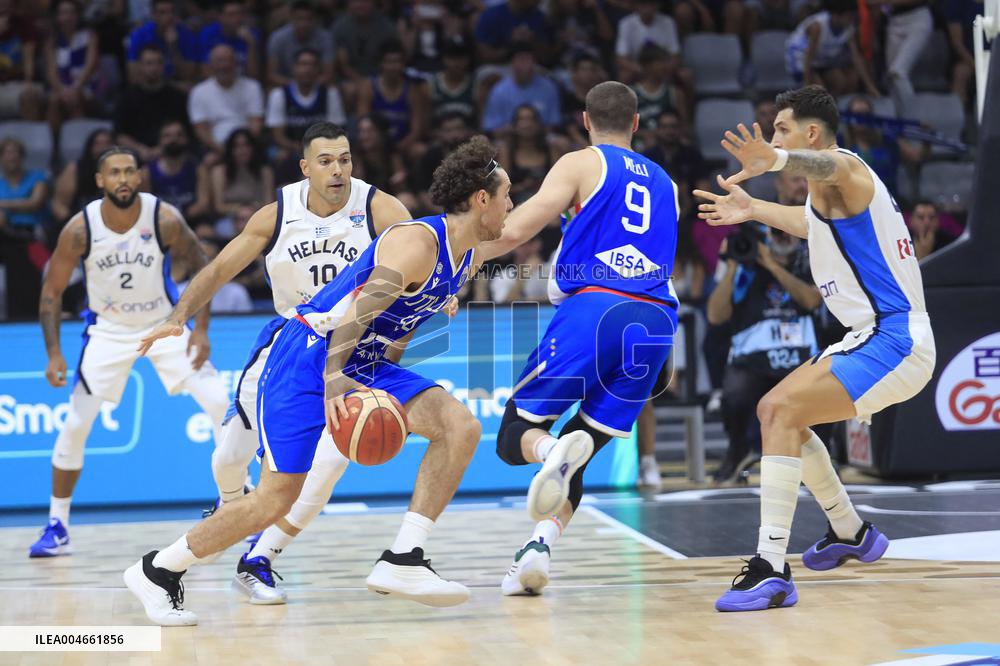 BASKET - Basket FIBA Europe Cup - EUROBASKET 2025 GREECE - ITALY
