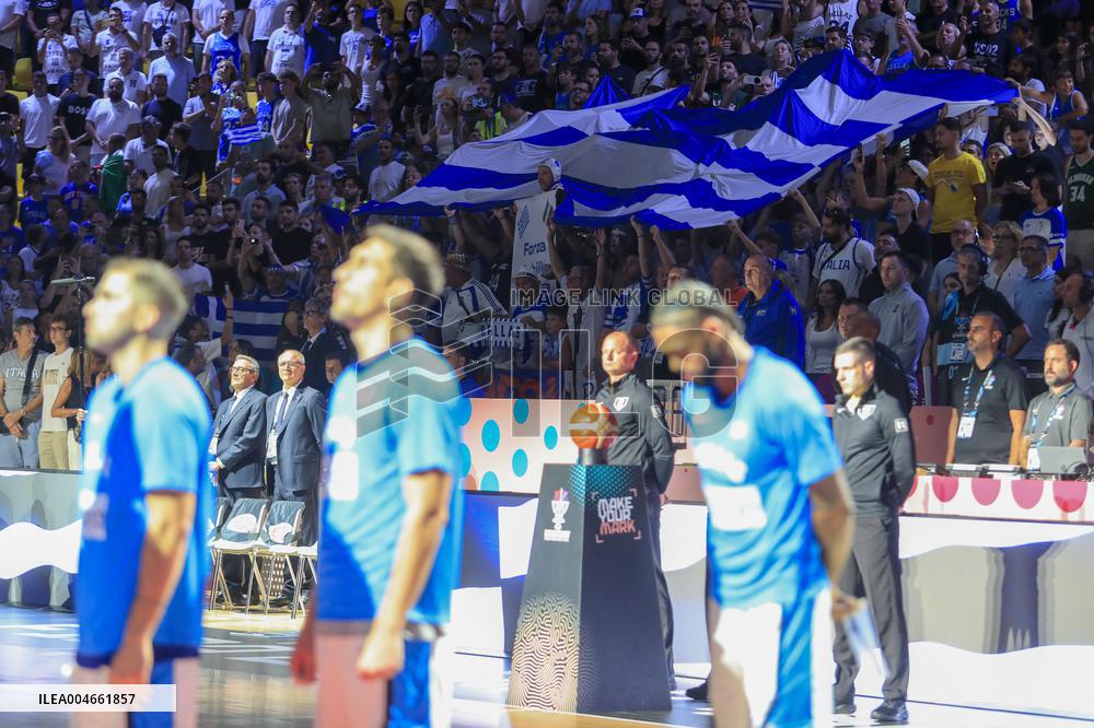 BASKET - Basket FIBA Europe Cup - EUROBASKET 2025 GREECE - ITALY