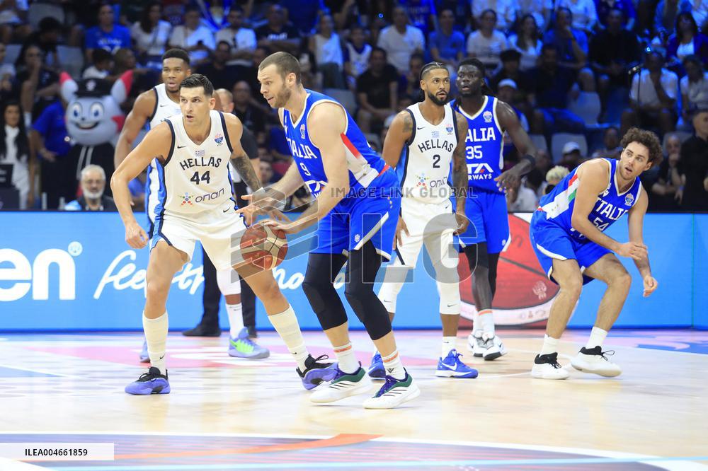 BASKET - Basket FIBA Europe Cup - EUROBASKET 2025 GREECE - ITALY