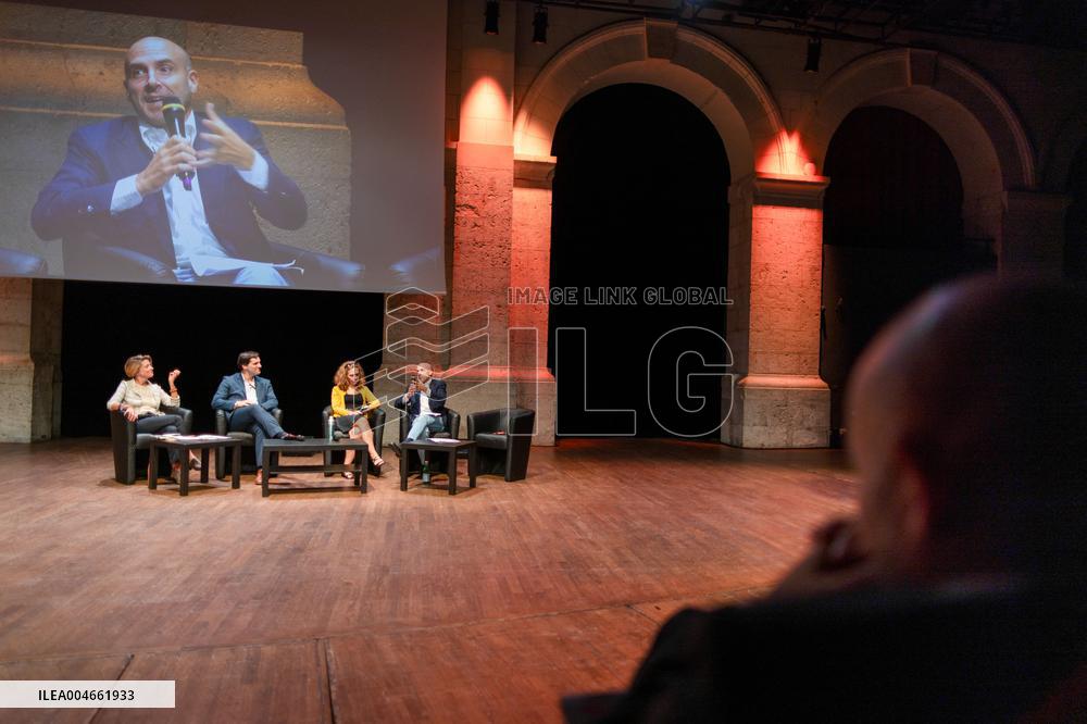 French left-wing Parti Socialiste (PS) Campus - Blois
