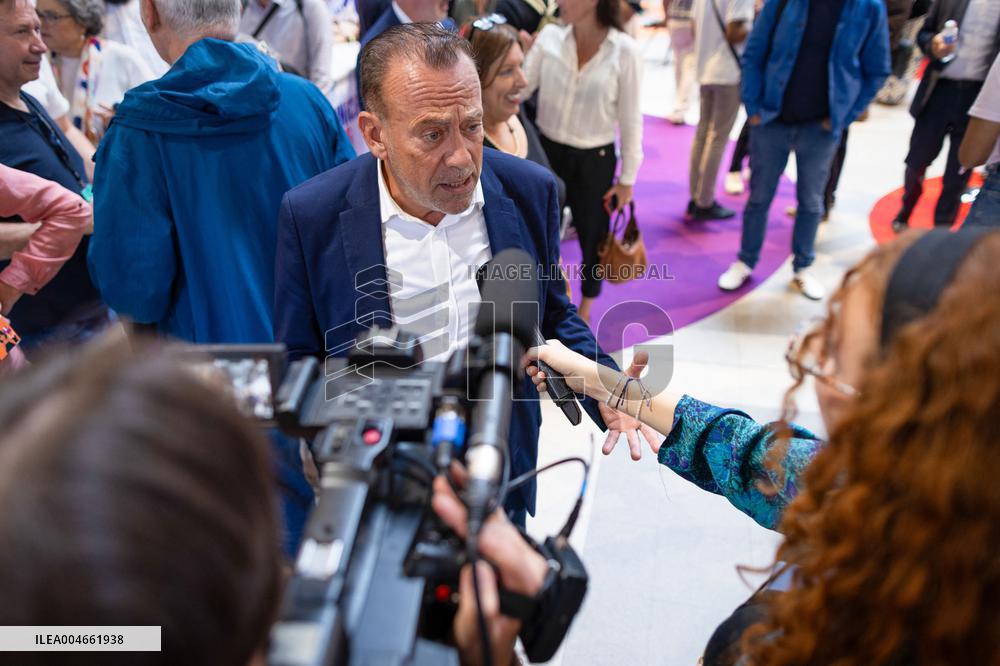 French left-wing Parti Socialiste (PS) Campus - Blois