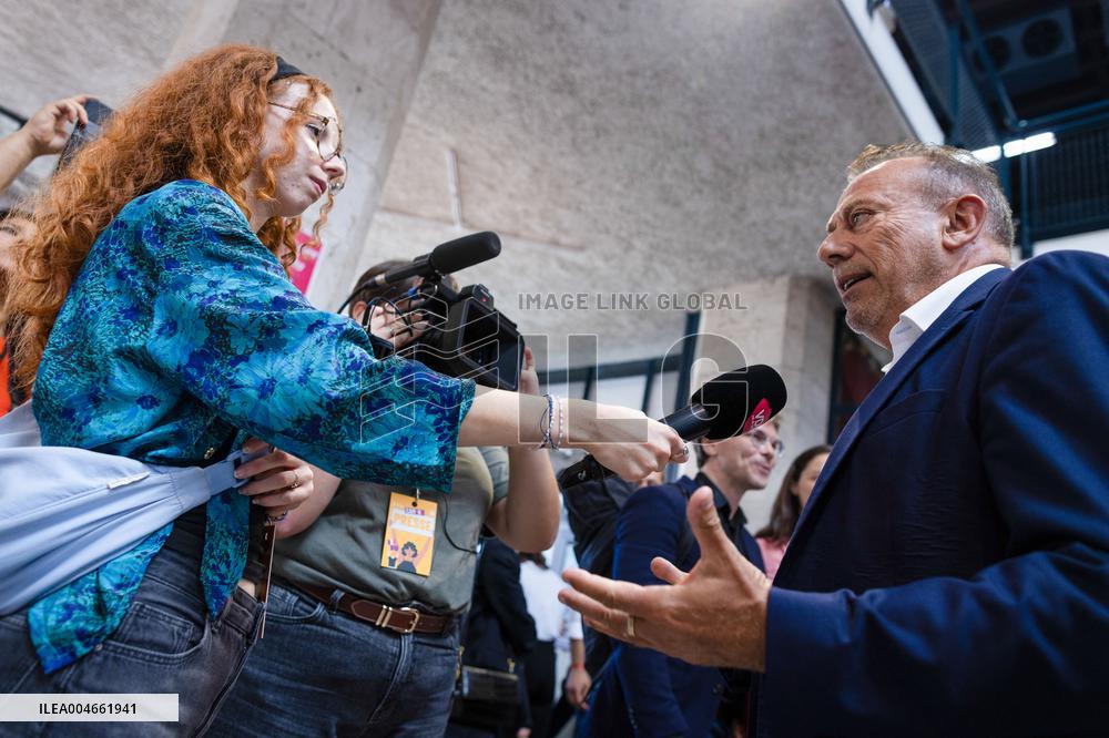 French left-wing Parti Socialiste (PS) Campus - Blois
