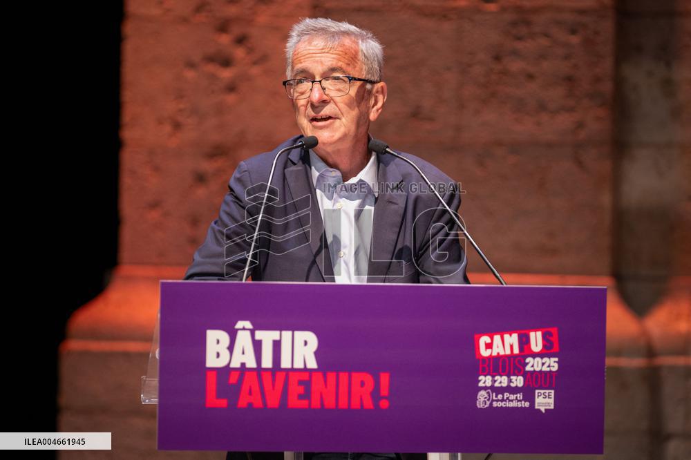 French left-wing Parti Socialiste (PS) Campus - Blois
