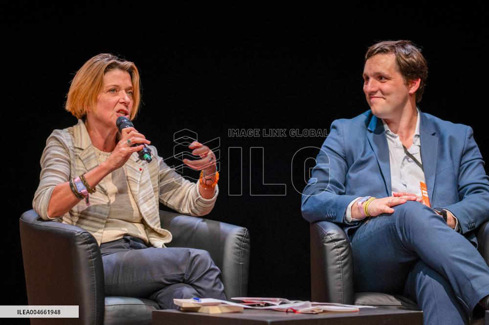 French left-wing Parti Socialiste (PS) Campus - Blois