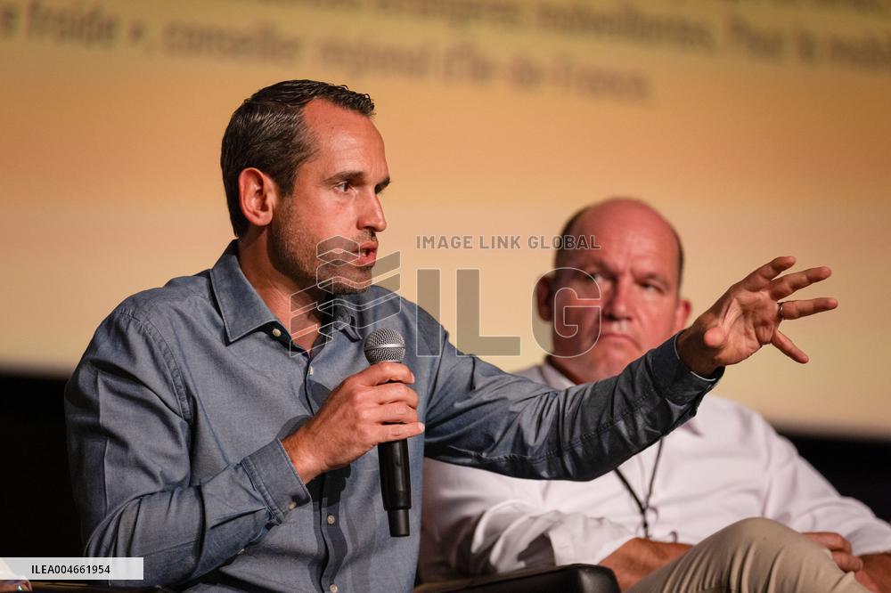 French left-wing Parti Socialiste (PS) Campus - Blois