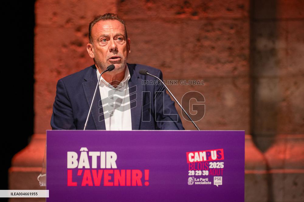 French left-wing Parti Socialiste (PS) Campus - Blois