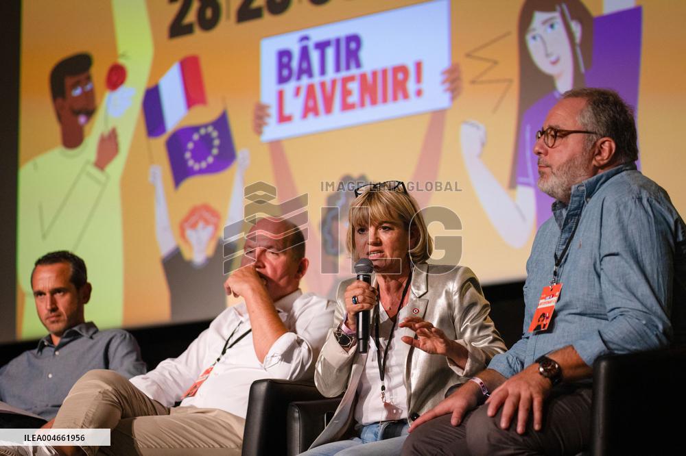 French left-wing Parti Socialiste (PS) Campus - Blois
