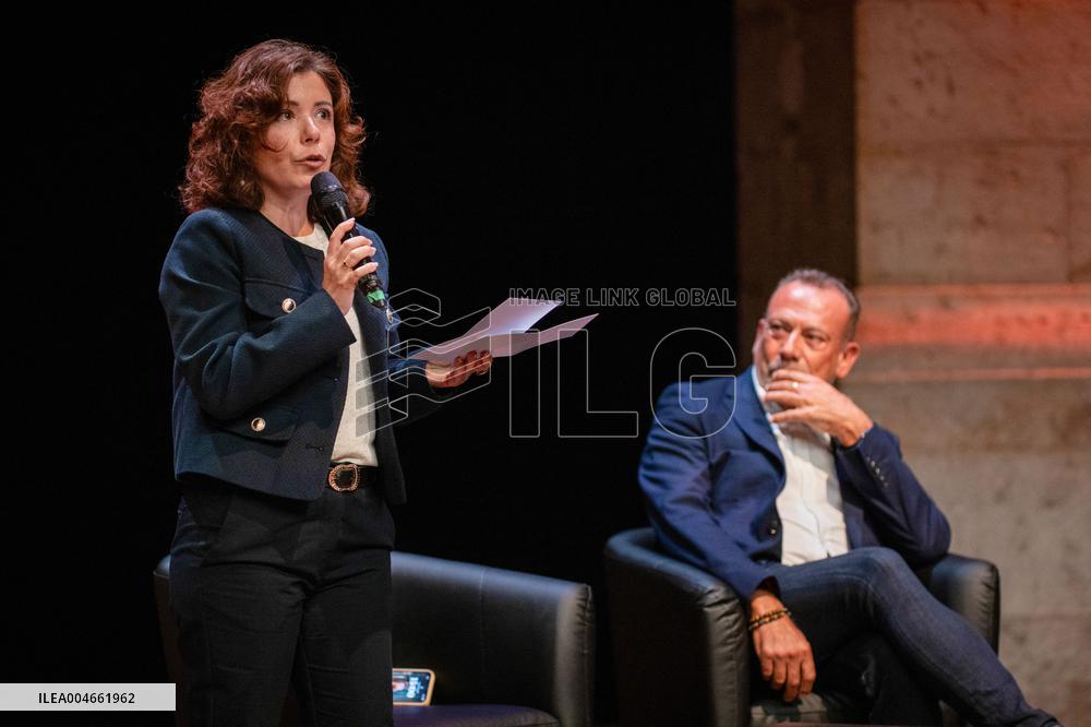 French left-wing Parti Socialiste (PS) Campus - Blois