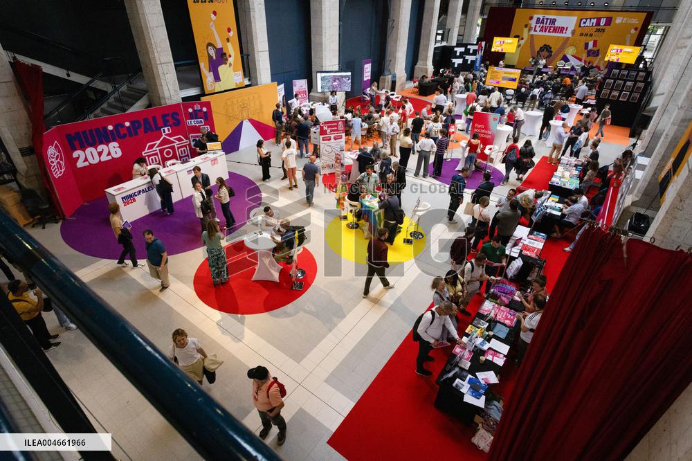 French left-wing Parti Socialiste (PS) Campus - Blois