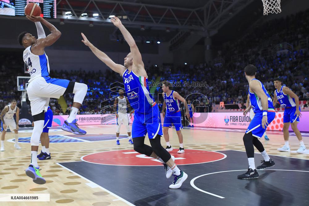 BASKET - Basket FIBA Europe Cup - EUROBASKET 2025 GREECE - ITALY