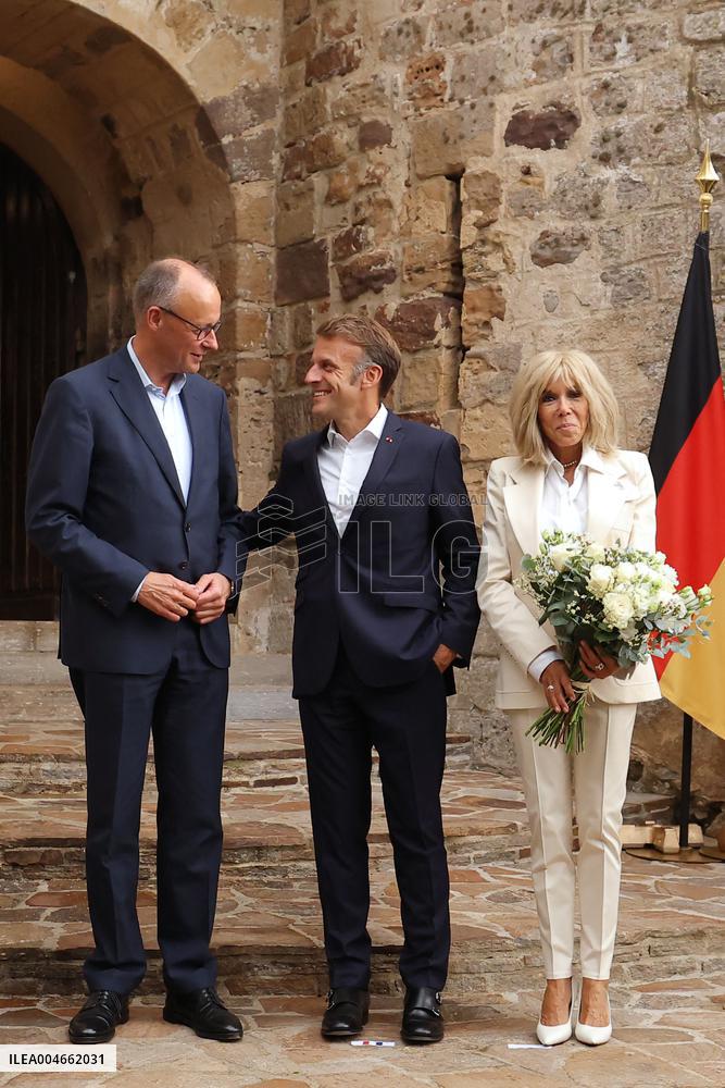 Chancellor Merz And French President Macron Press Statement - Bormes-Les-Mimosa