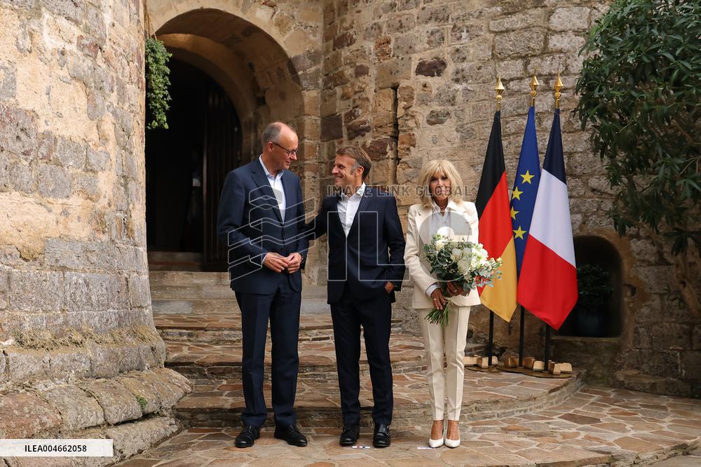 Chancellor Merz And French President Macron Press Statement - Bormes-Les-Mimosa