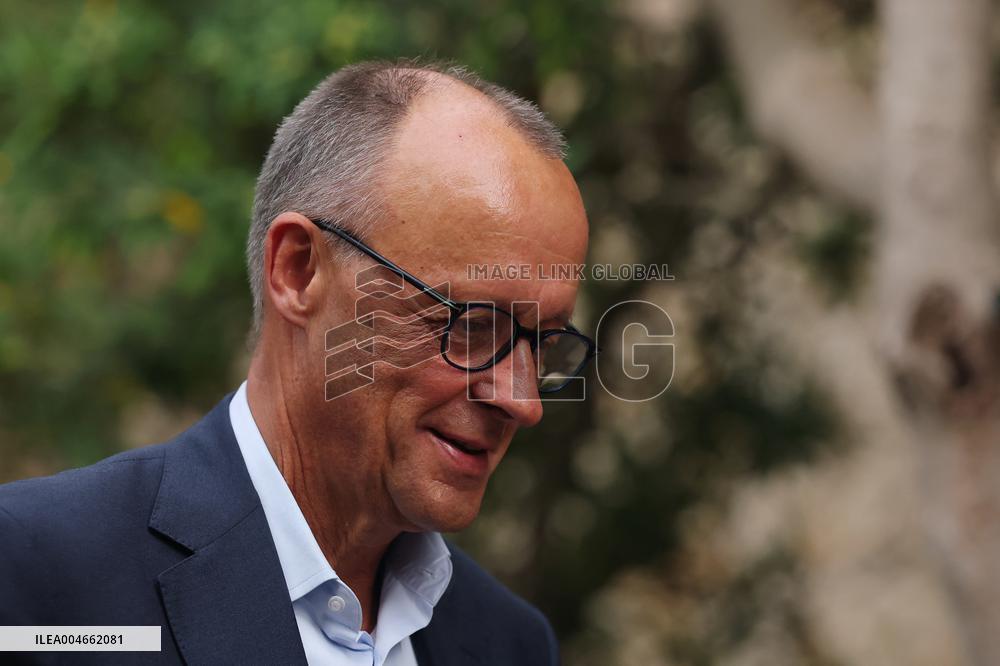 Chancellor Merz And French President Macron Press Statement - Bormes-Les-Mimosa