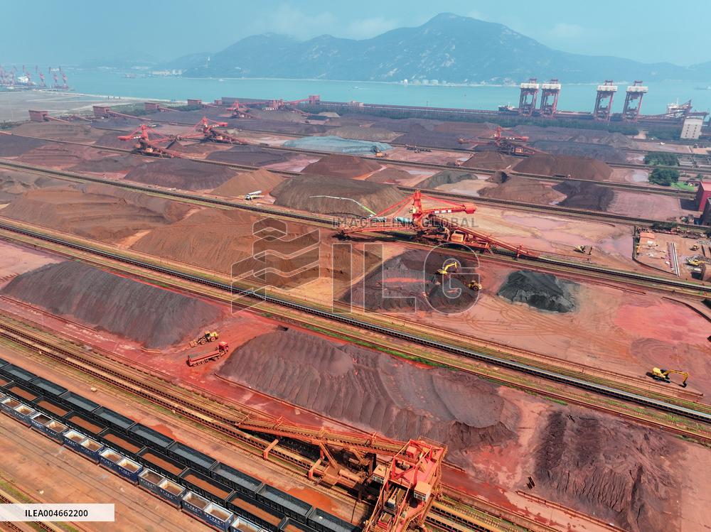 Iron Ore Throughput Increased in Lianyungang Port