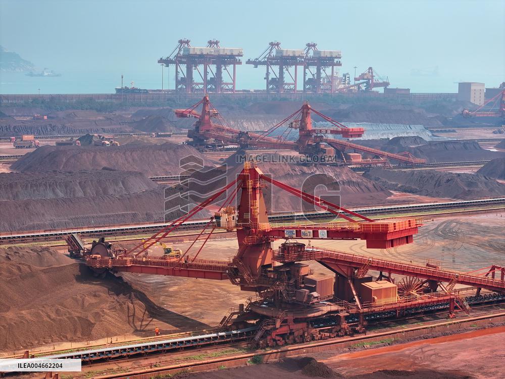 Iron Ore Throughput Increased in Lianyungang Port