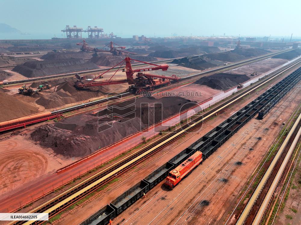 Iron Ore Throughput Increased in Lianyungang Port