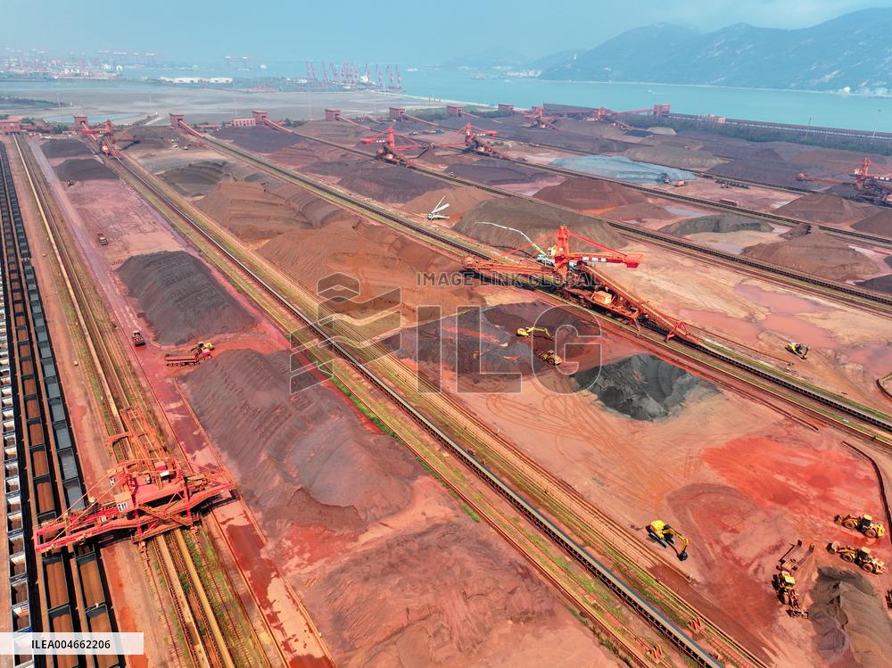 Iron Ore Throughput Increased in Lianyungang Port