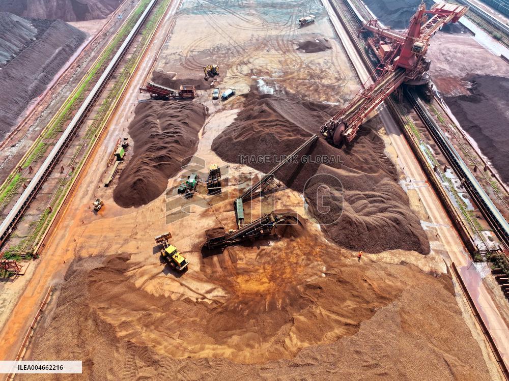 Iron Ore Throughput Increased in Lianyungang Port