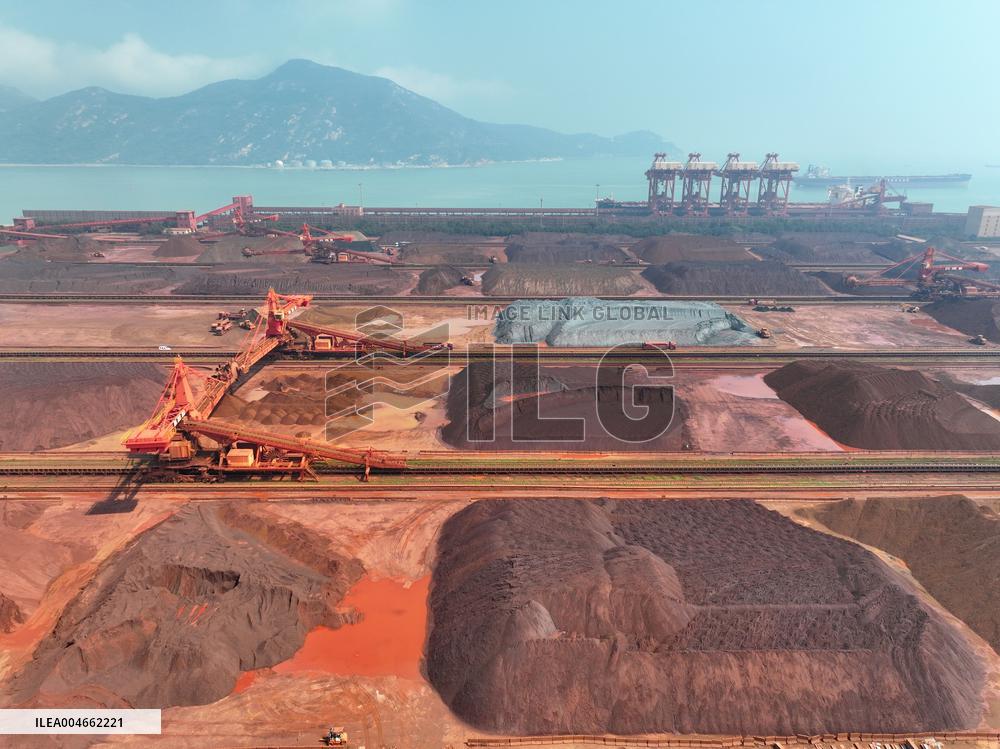 Iron Ore Throughput Increased in Lianyungang Port